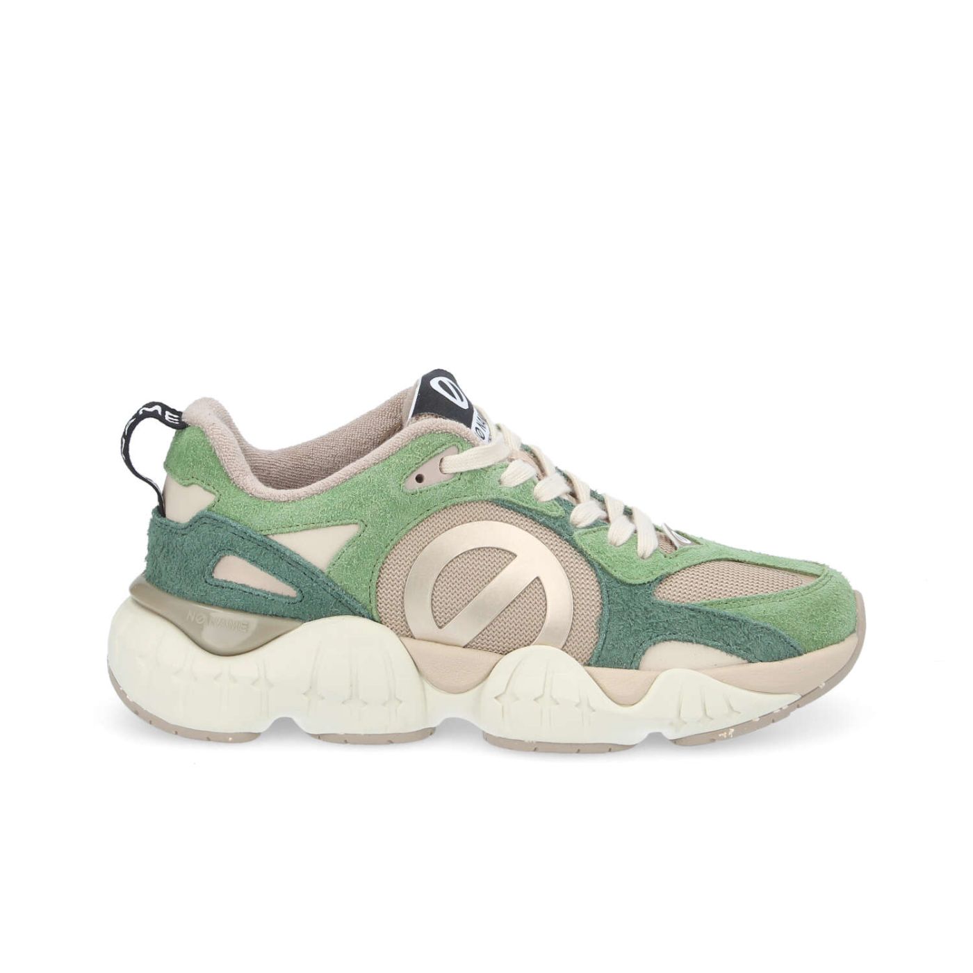 KRAZEE RUNNER W  -  H.SDE/KNIT/HSDE  - VERDE/TALPA/NUDE/